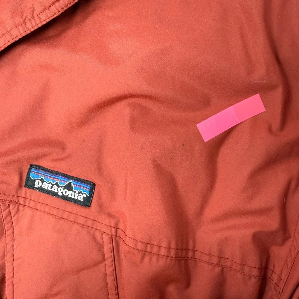 Vintage Patagonia‎ Parka Men's Red Insulated Hooded Jacket Size XL